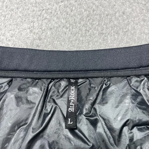 Alp-n-Rock Skirt Womens Large Black Quilted Insulated Zip Pockets Ski Winter - Picture 3 of 11